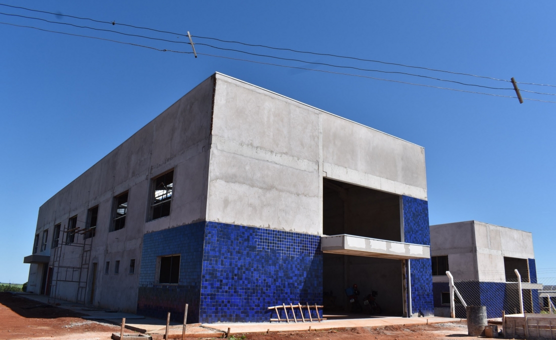 Obras dos novos Barracões Industriais chegam a 70%