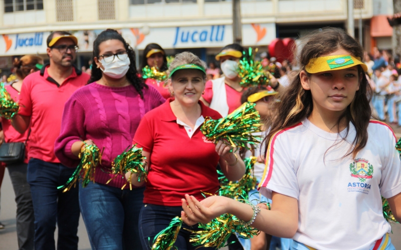 Astorga comemora 200 de Independência do Brasil com Ato Cívico