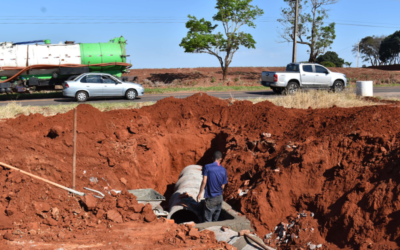 COMEÇAM AS OBRAS NO PARQUE INDUSTRIAL JOAQUIM FIORESE